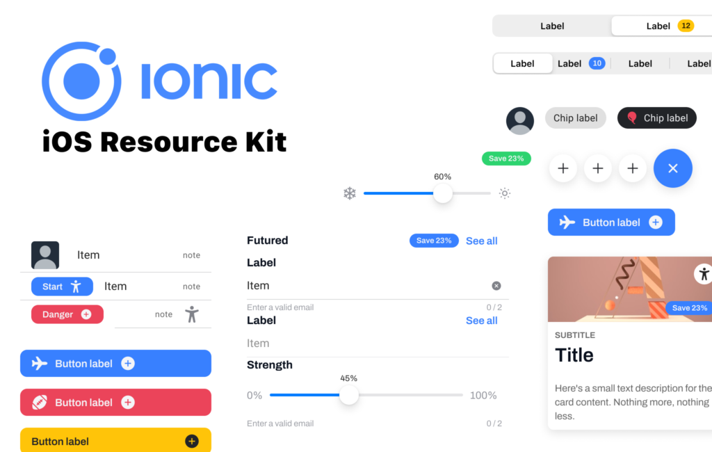 Ionic iOS Resource Kit Cover